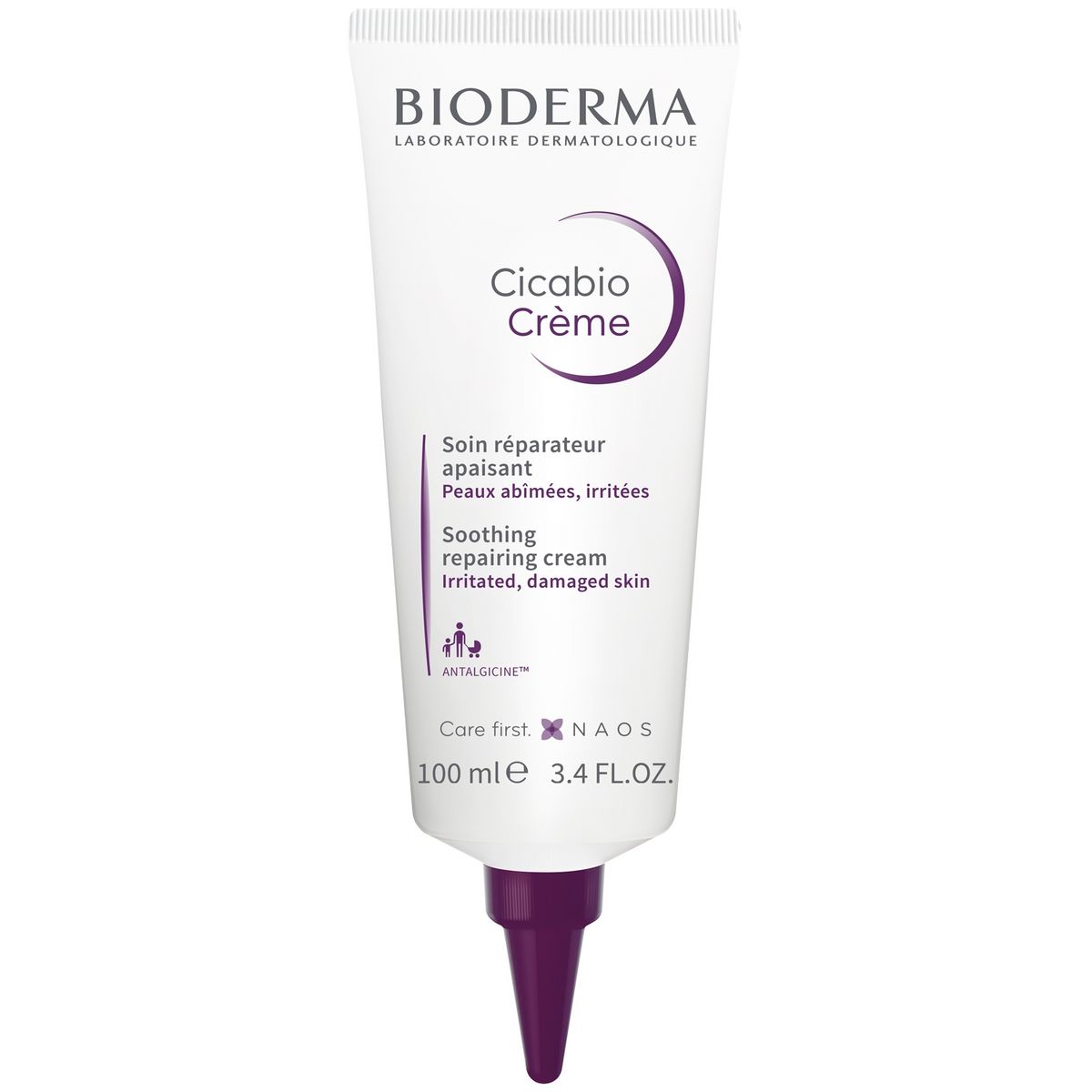 BIODERMA Cicabio soin réparateur apaisant peaux abîmés, irrités 100ml