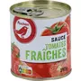AUCHAN Sauce aux tomates fraîches 190g