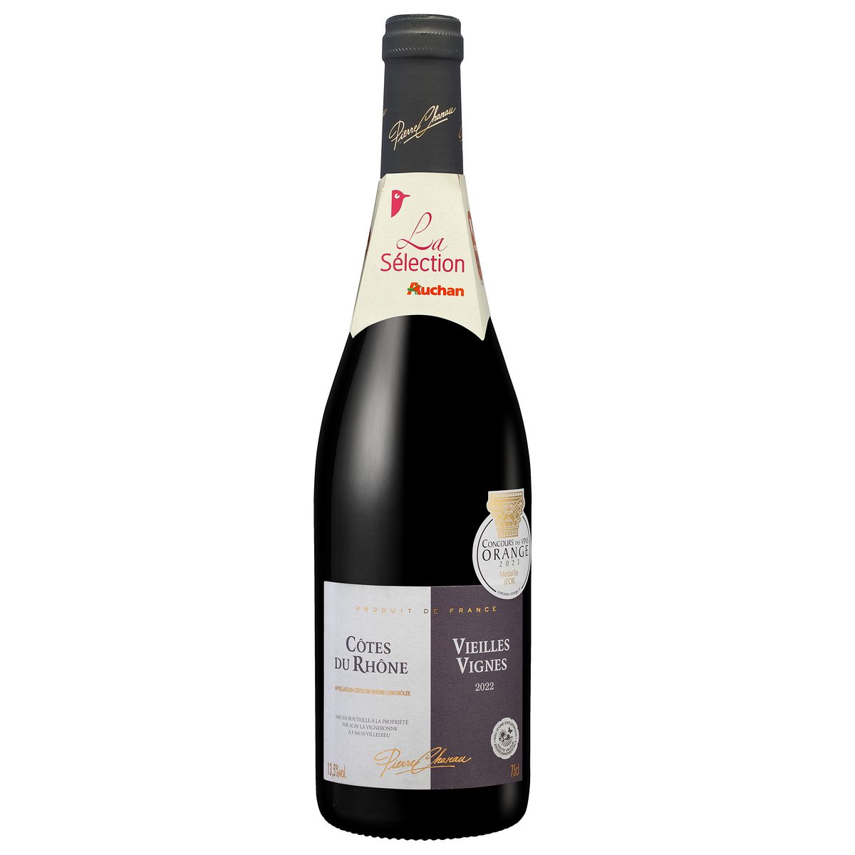 PIERRE CHANAU CULTIVONS LE BON AOP Côtes-du-Rhône vieilles vignes rouge 75cl