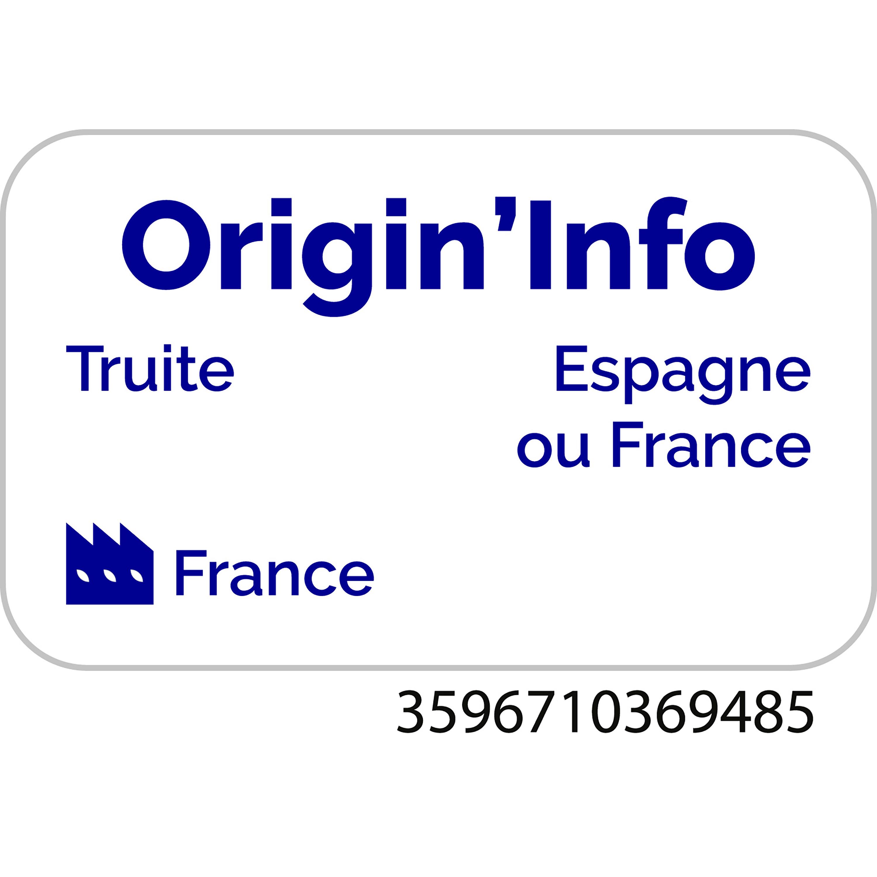 Voir la diapositive 4 : AUCHAN Truite d'eau douce fumée au bois de hêtre 2 tranches 50g