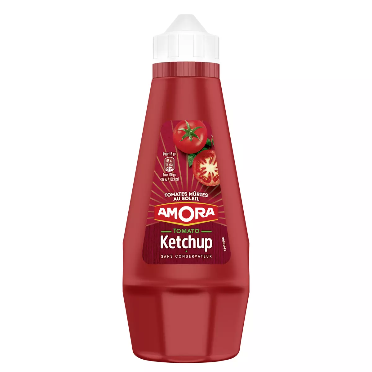 AMORA Tomato ketchup sans conservateur en squeeze 300g