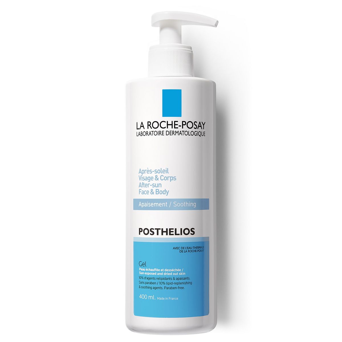 LA ROCHE POSAY Posthelios Gel crème après-soleil visage & corps peau échauffée et desséchée 400ml