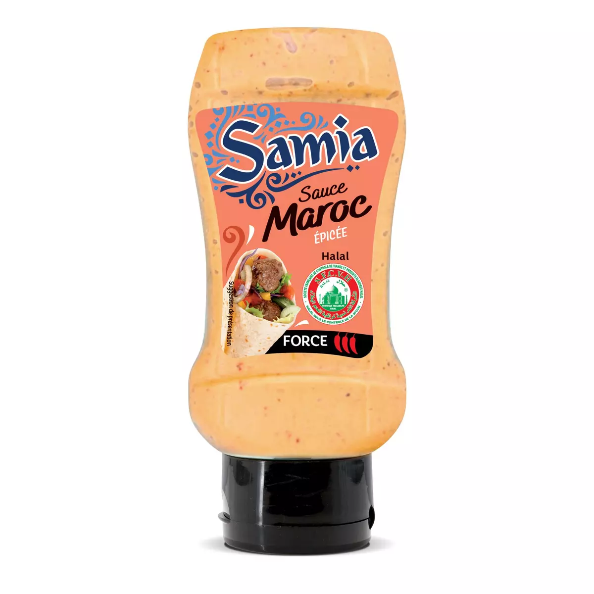 SAMIA Sauce Maroc épicée halal 350ml