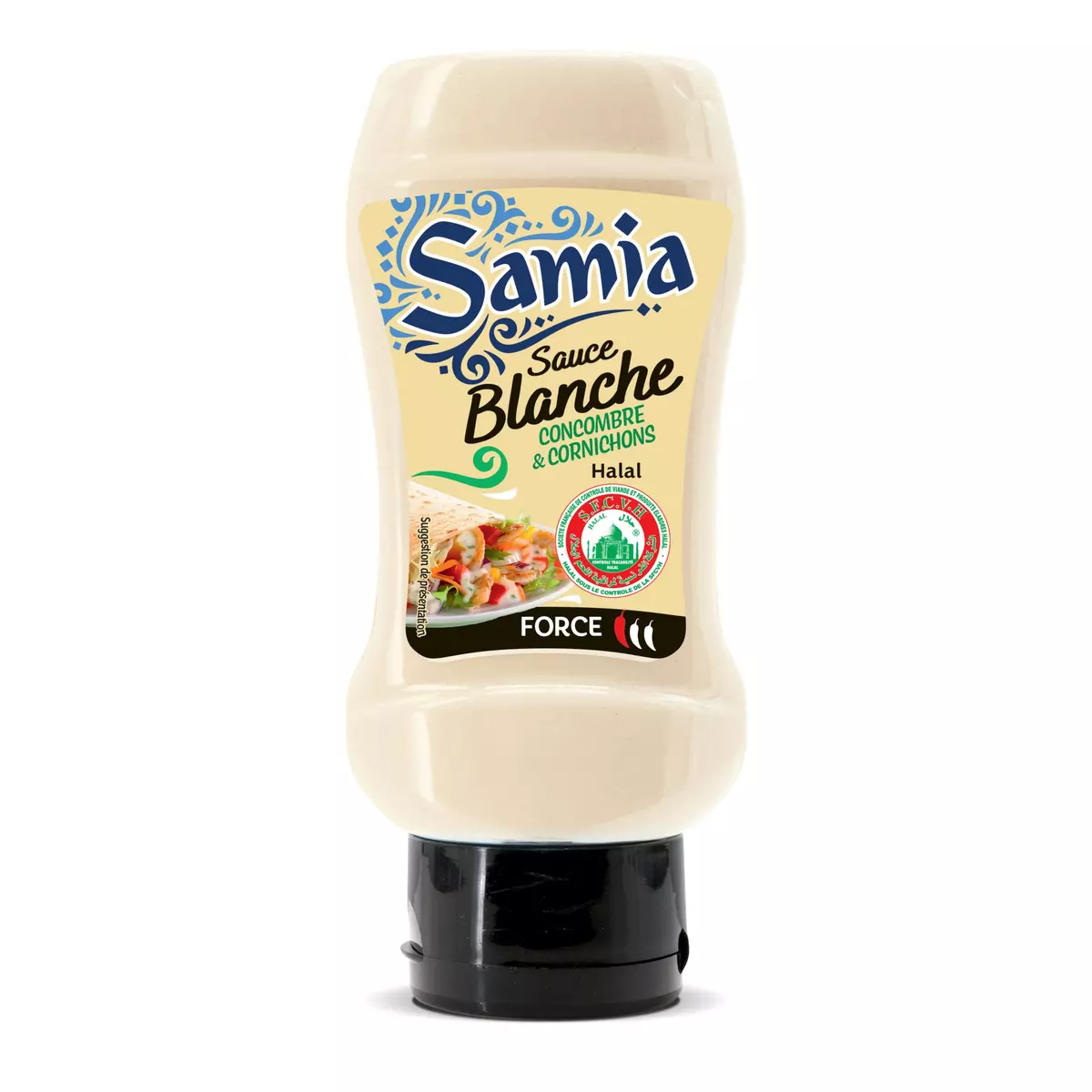 SAMIA Sauce blanche halal 350g