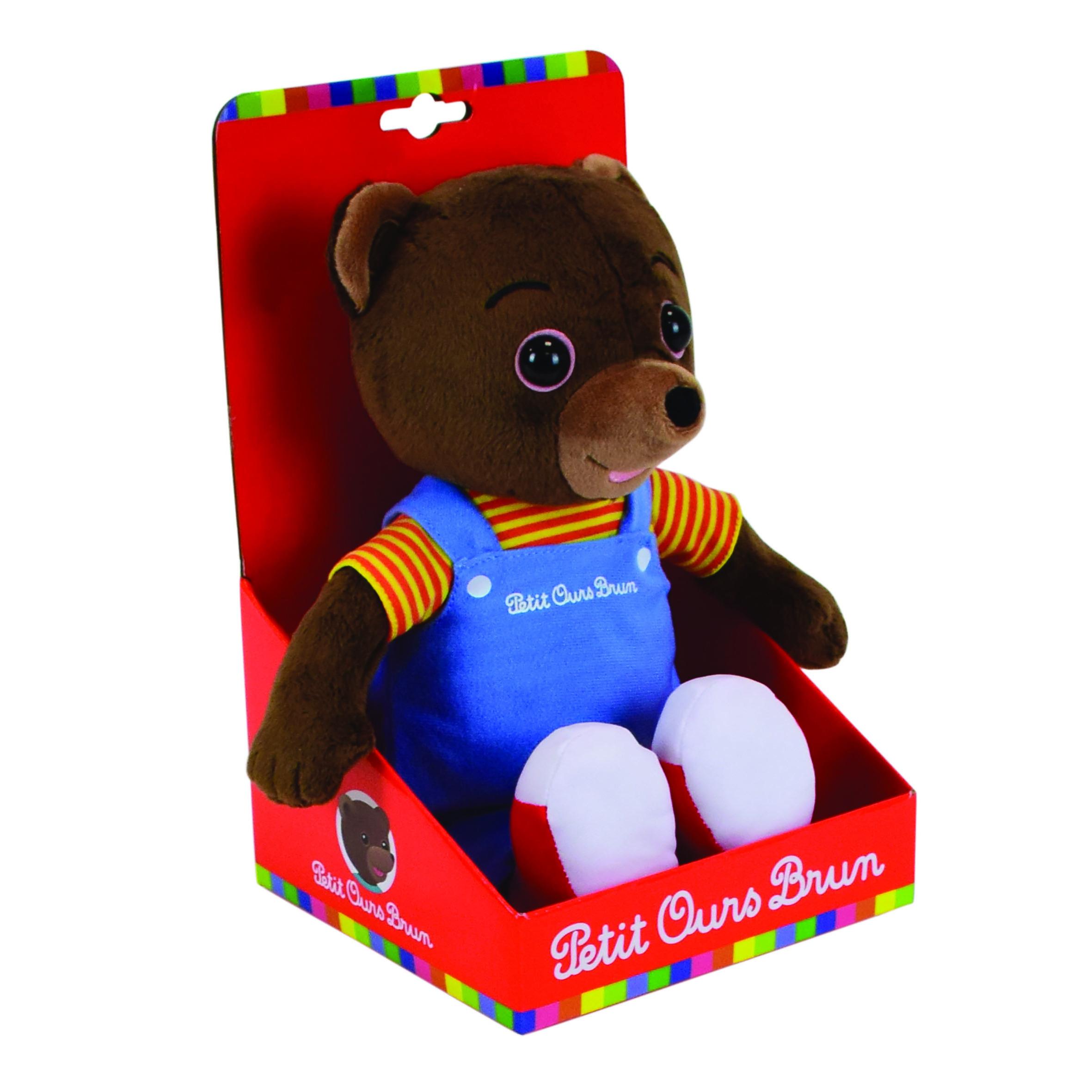 Peluche Petit Ours Brun 32 cm