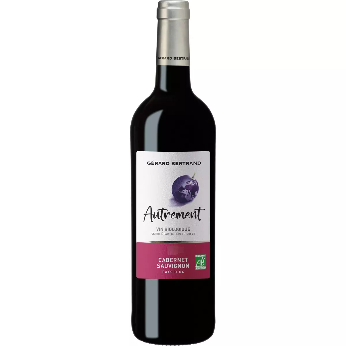 GERARD BERTRAND Vin rouge IGP Pays-d'Oc Cabernet-sauvignon bio Autrement 75cl