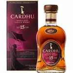 CARDHU Scotch whisky single malt ecossais 40% 15 ans avec étui 70cl