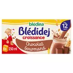 Blédina BLEDINA Blédidej céréales lactées chocolat gourmand dès 12 mois
