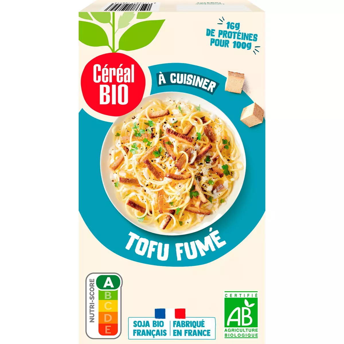 CÉRÉAL BIO Tofu fumé 2 portions 200 g