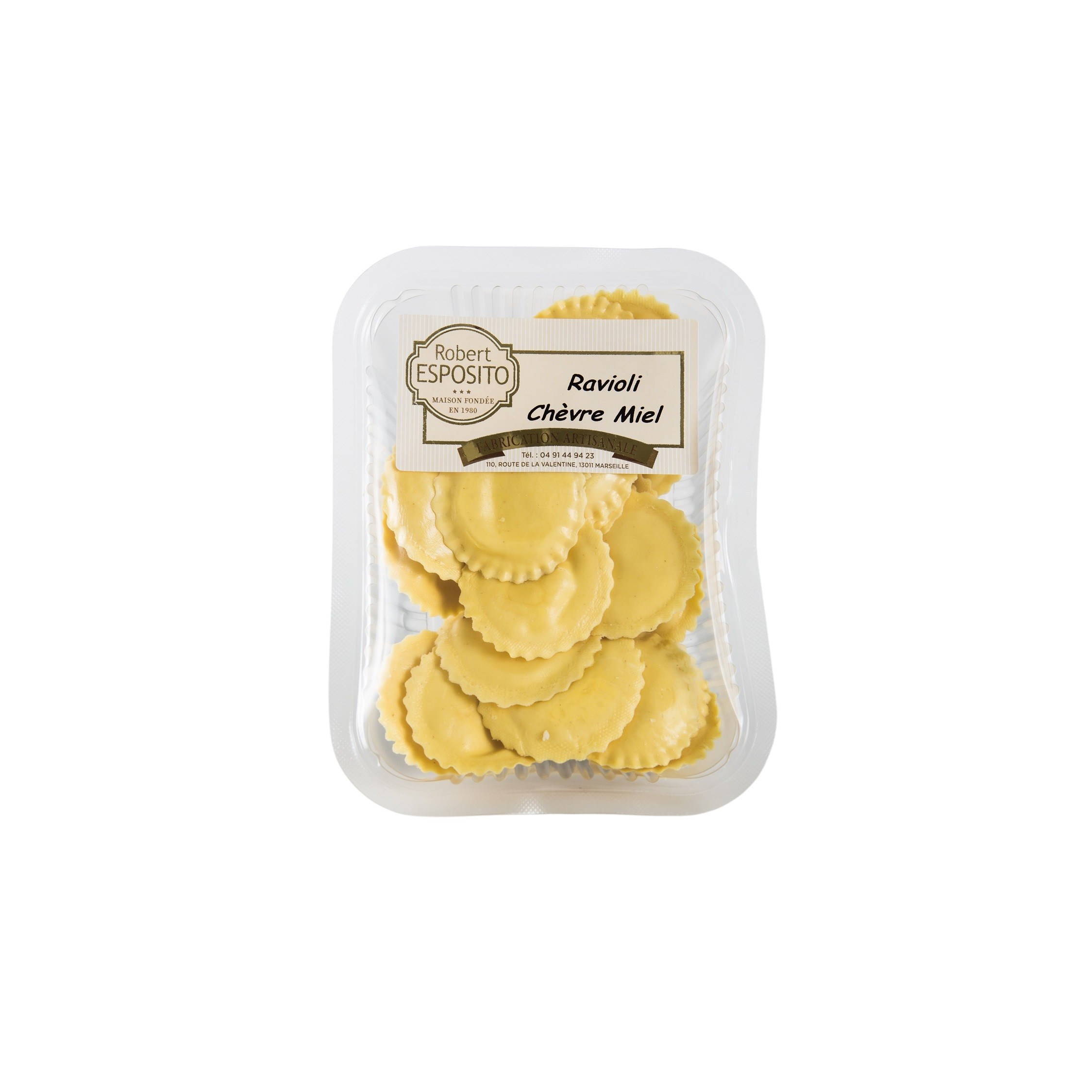 Ravioli chèvre miel 250g