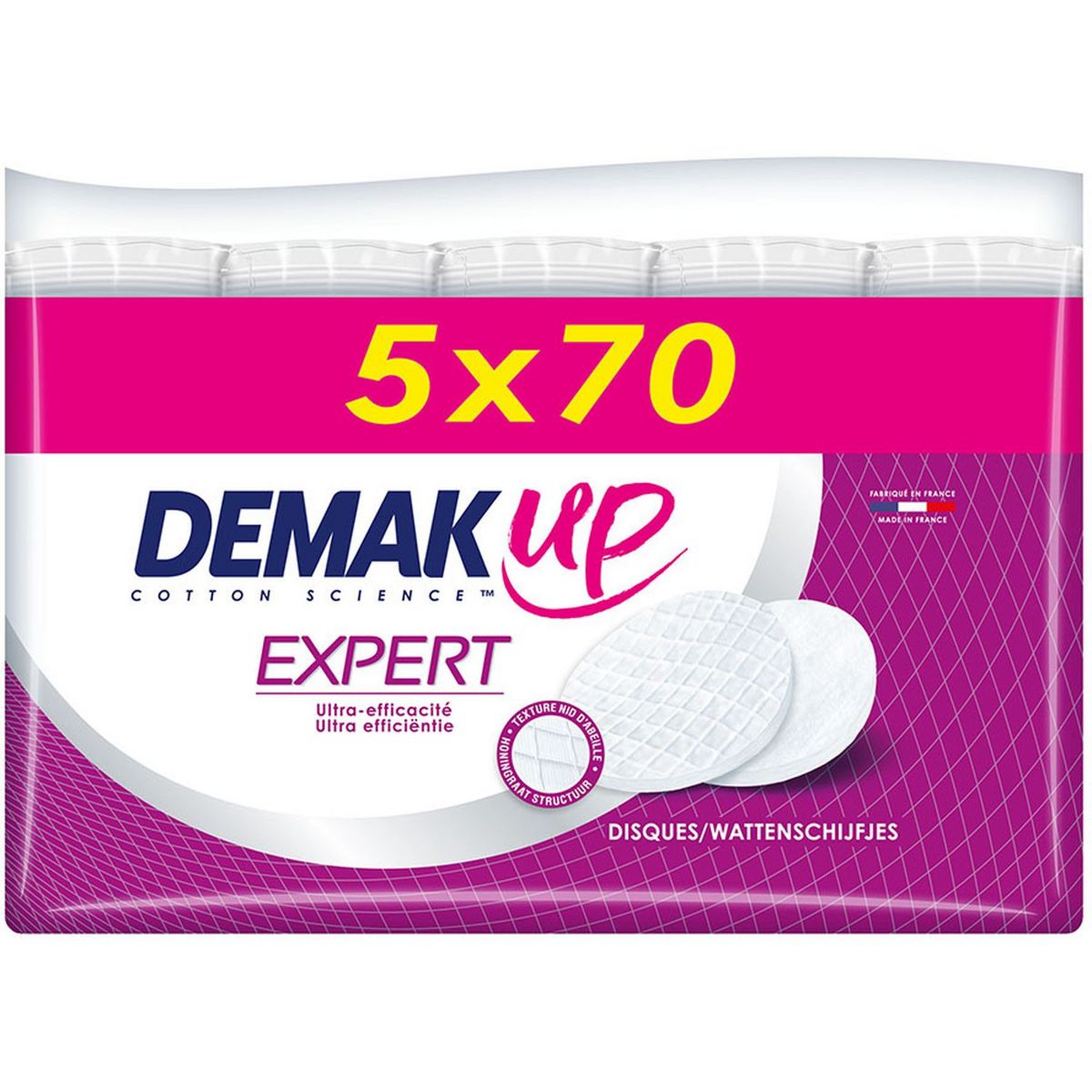 DEMAK'UP DEMAKUP COT EXPERT 350 DISQ (5X70) 5x70 cotons
