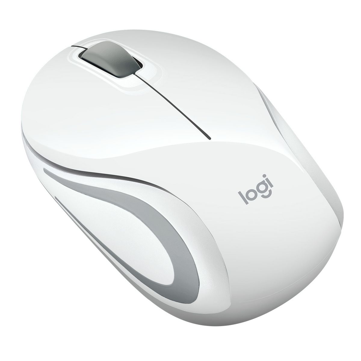 LOGITECH Souris sans Fil M187 Mini Optique Blanche