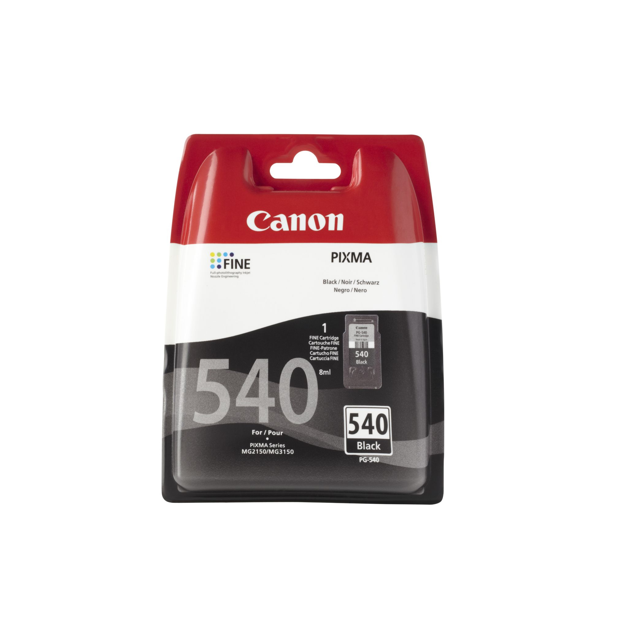 Voir la diapositive 4 : CANON Cartouche d'encre PG-540 Noir+F4