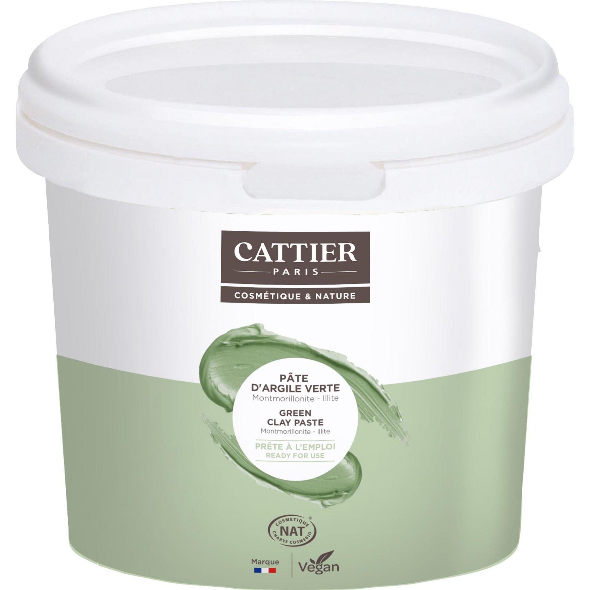 CATTIER Pâte d'argile verte 1.350kg