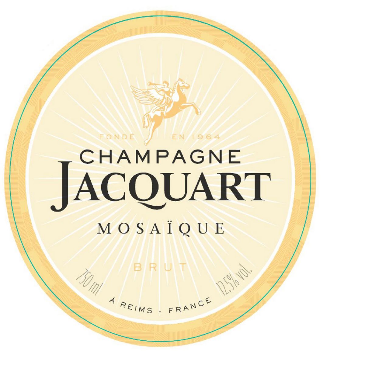 JACQUART AOP Champagne Brut Mosaïque Jacquart 75cl
