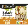 SODEBO Salade & compagnie manhattan poulet crudités pâtes 1 portion 320g