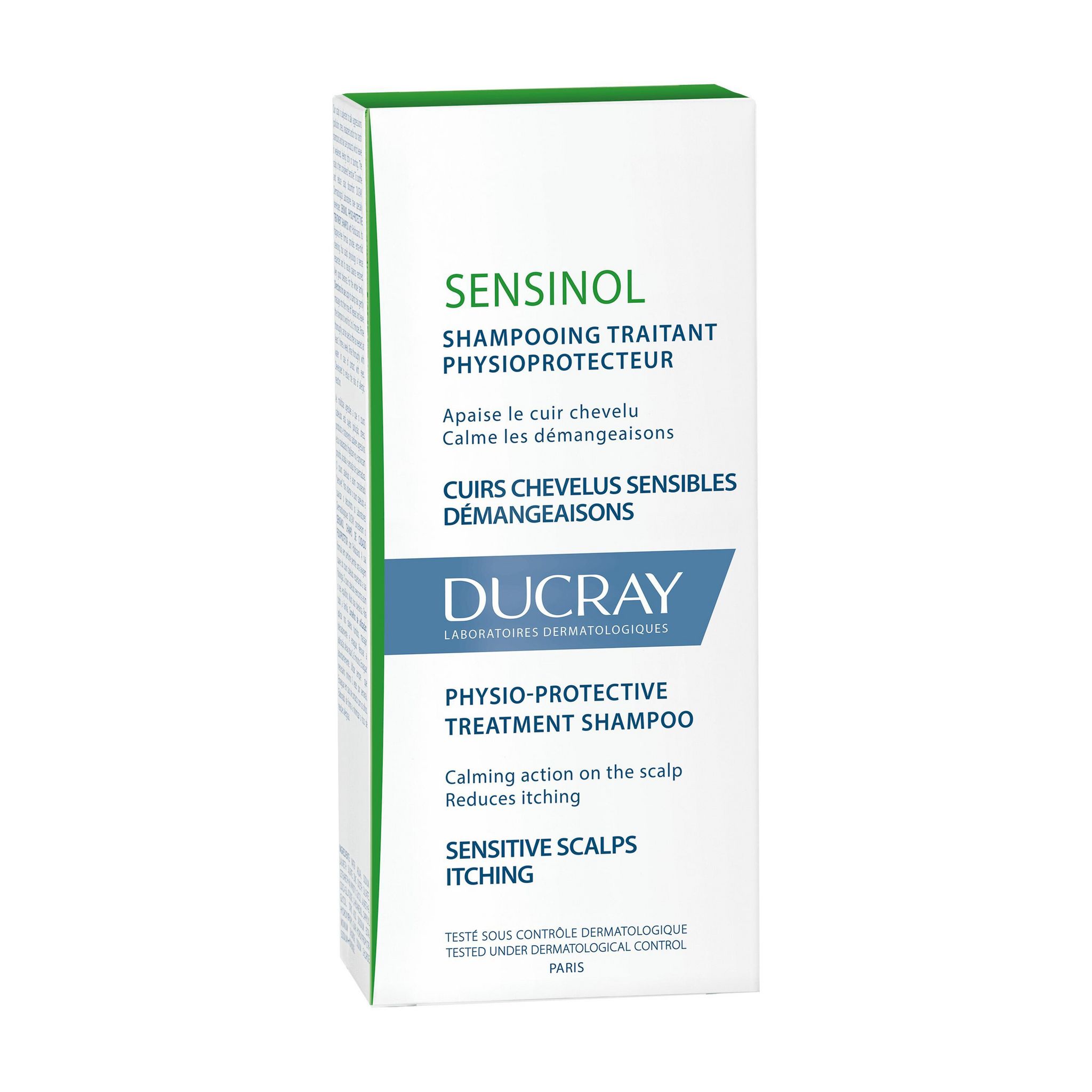 DUCRAY SENSINOL shampooing traitant physioprotecteur apaisant cuirs chevelus sensibles & démangeaisons 200ml