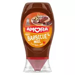 AMORA Sauce barbecue miel douce et fumée flacon souple 282g