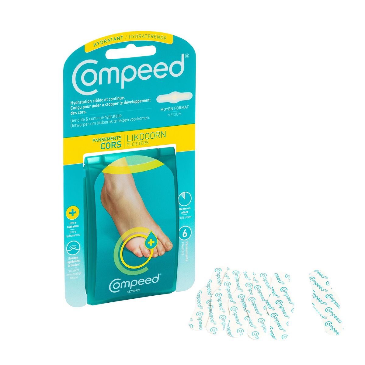 COMPEED Pansements 6 pansements