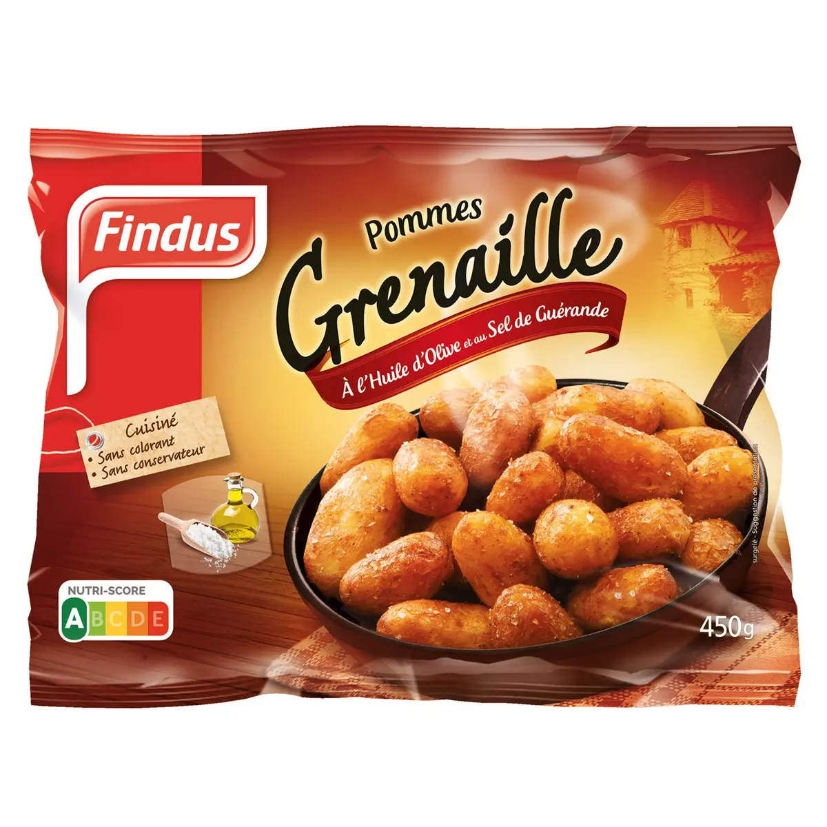 FINDUS Pommes de terre grenaille 450g