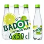 BADOIT Zest eau minérale naturelle gazeuse au citron vert bouteilles 6x50cl