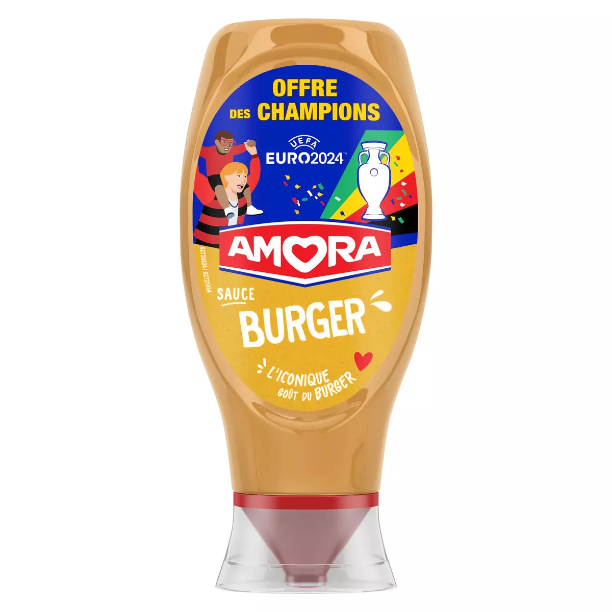 AMORA Sauce burger flacon souple 448g