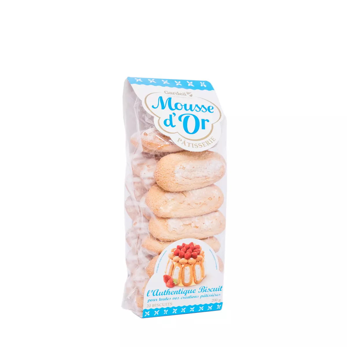 MOUSSE D'OR Biscuits cuillère sachet 20 biscuits 200g pas cher 