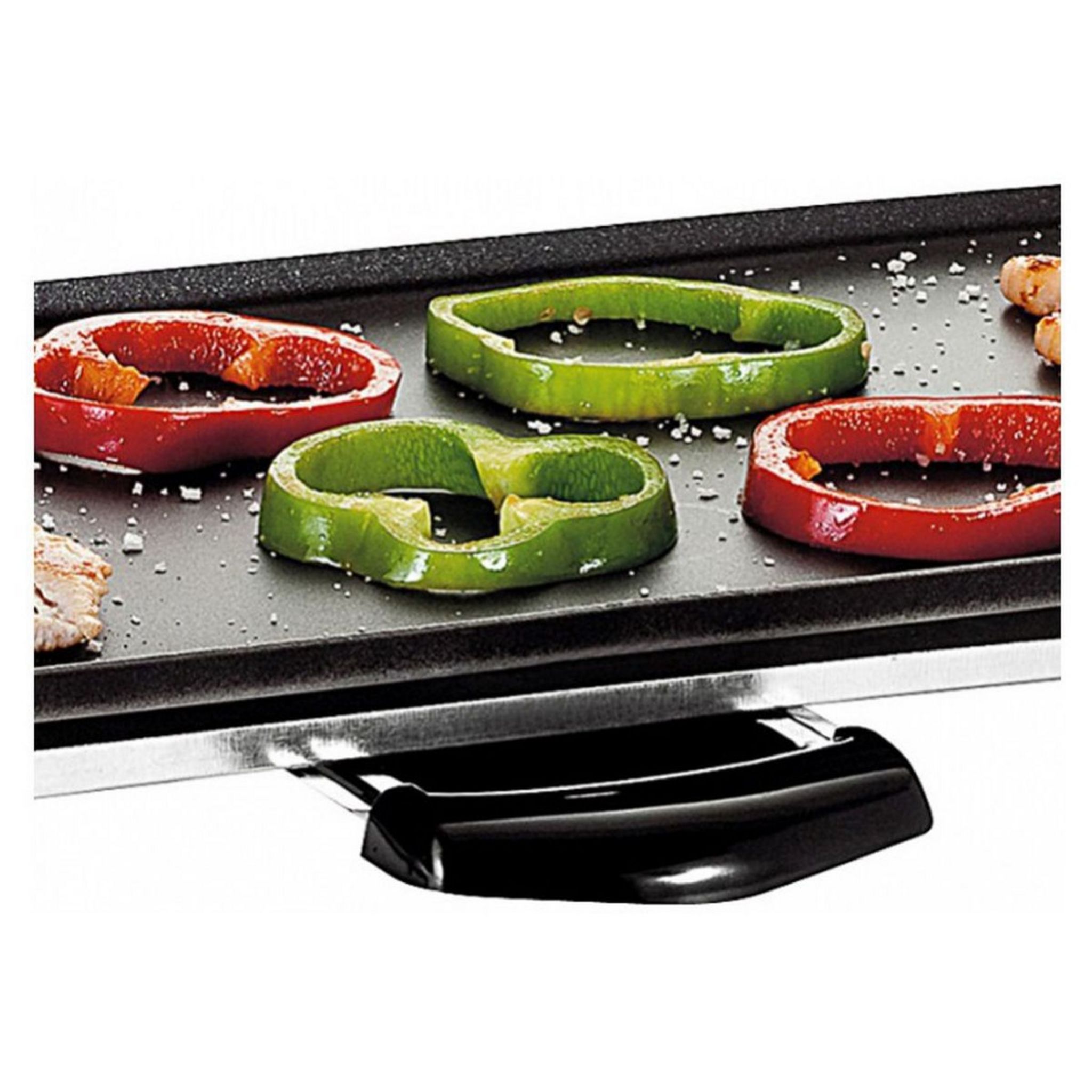 Voir la diapositive 4 : LIVOO Plancha électrique DOM 182 - Noir