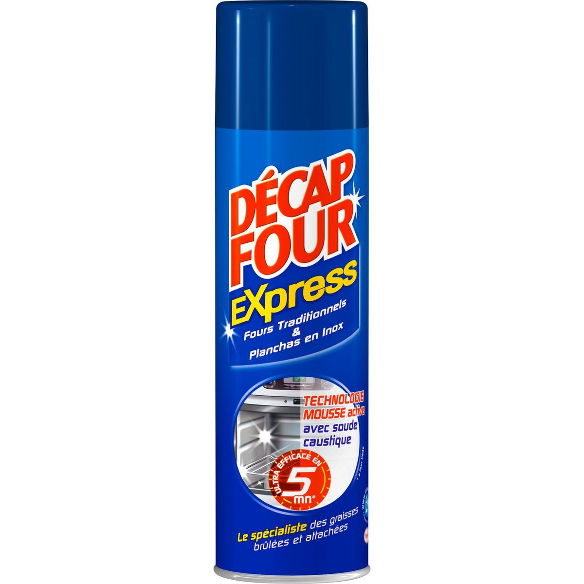 DECAP FOUR Mousse nettoyante fours et planchas 500ml
