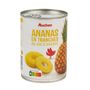 Voir la diapositive 2 : AUCHAN Ananas en tranches au jus 340g