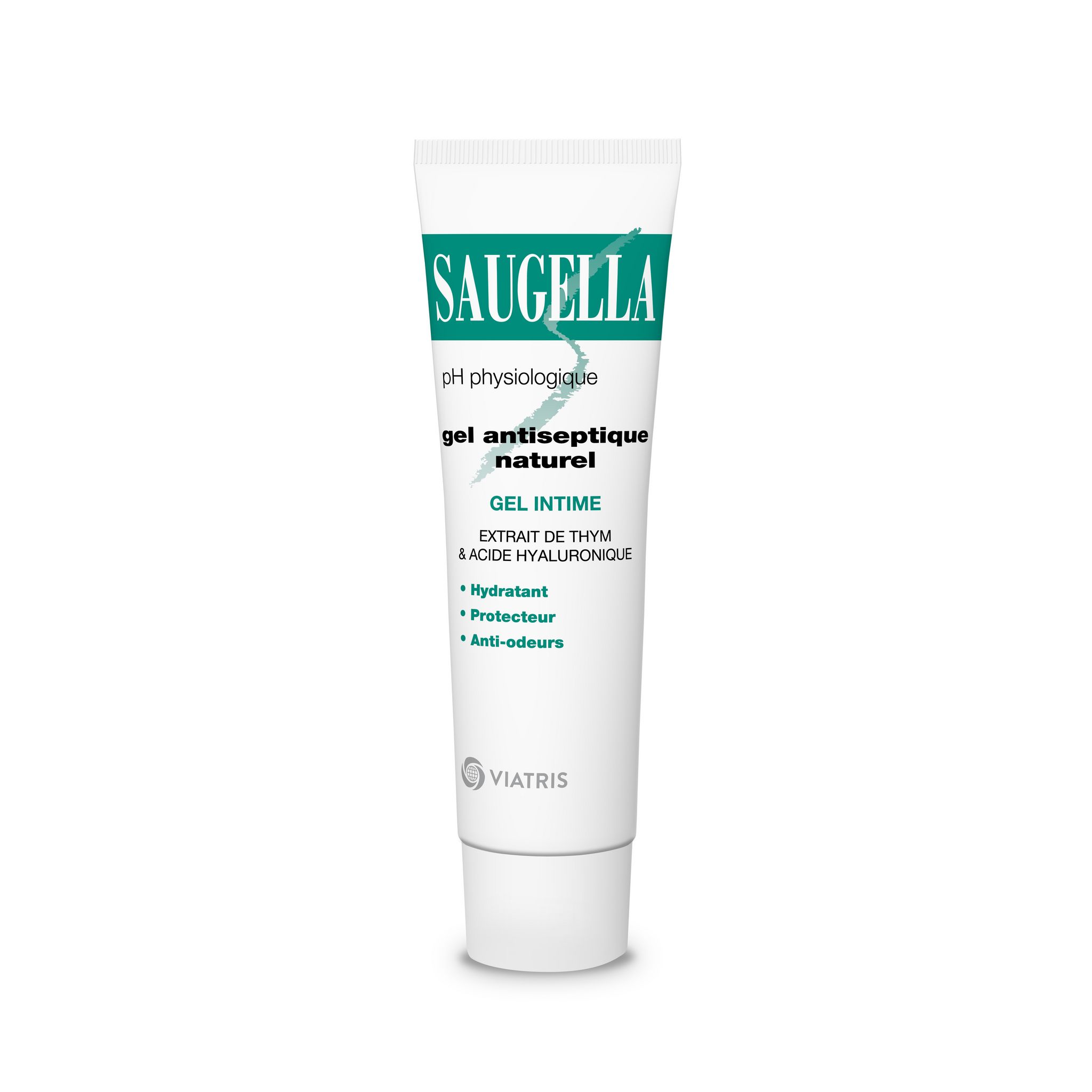 SAUGELLA Gel antiseptique intime à l'extrait de thym et acide hyaluronique 30ml