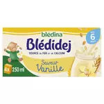 Blédina BLEDINA Blédidej céréales lactées vanille dès 6 mois