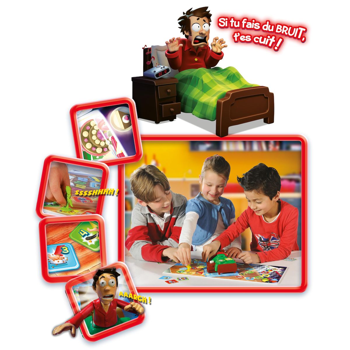 GOLIATH Jeu Réveille pas Papa!