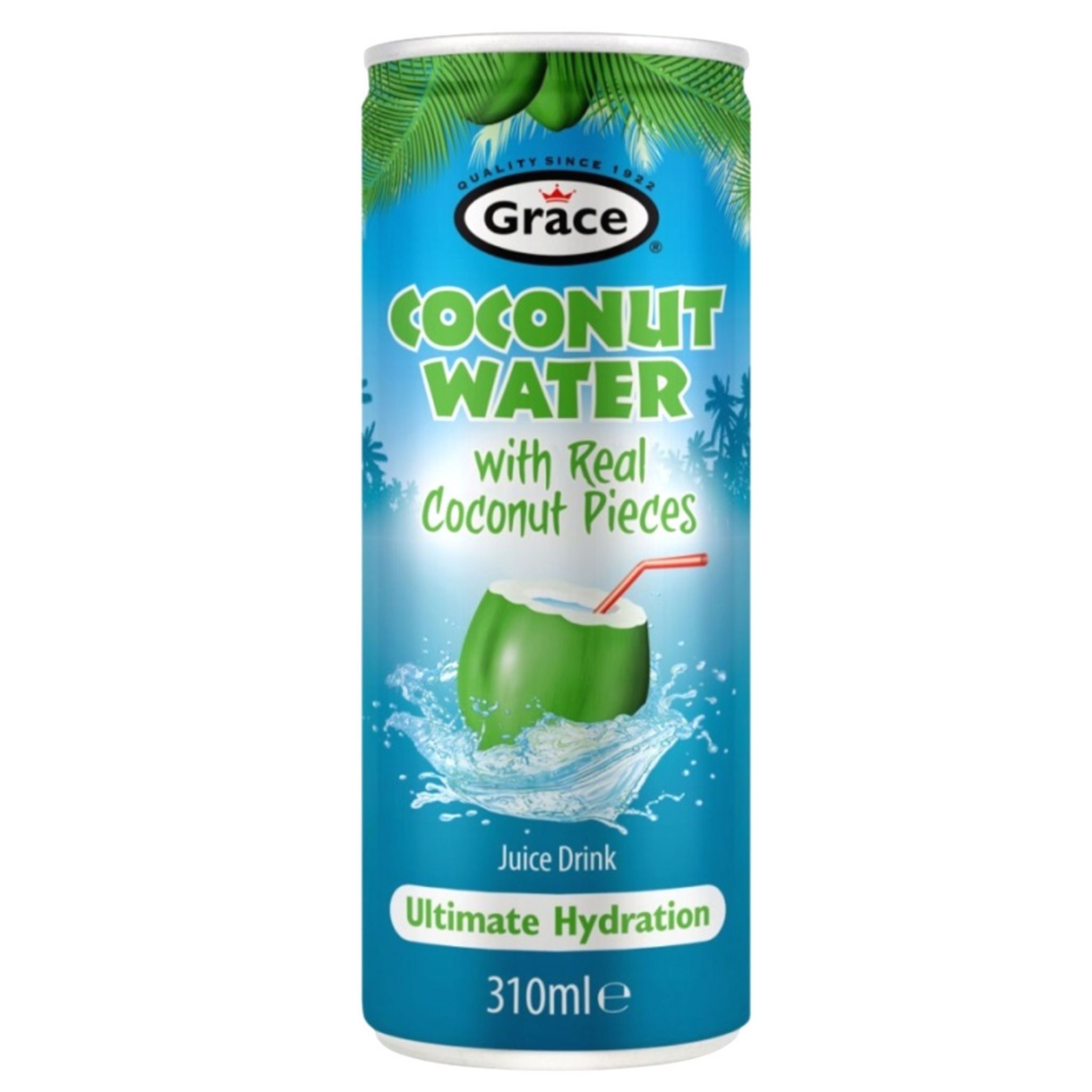 GRACE Eau e coco ultime hydratation en canette 31cl