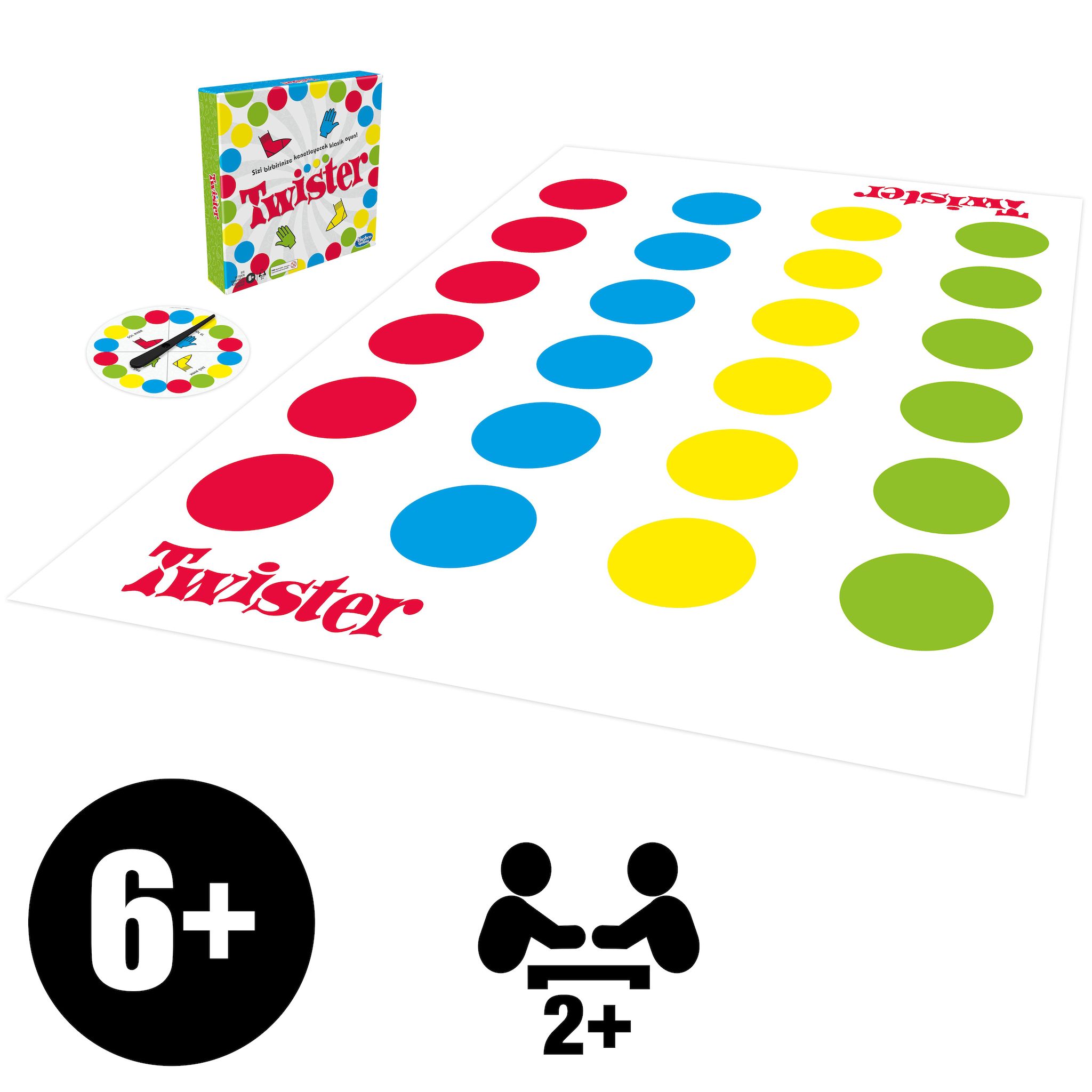 Voir la diapositive 2 : HASBRO Jeu Twister