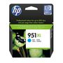 Voir la diapositive 2 : HP Cartouche d'Encre HP 951XL Cyan grande capacité Authentique (CN046AE)