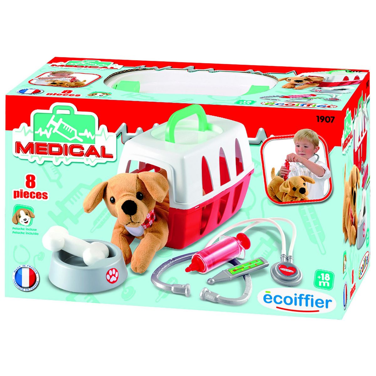 ECOIFFIER Valisette vétérinaire 24cm