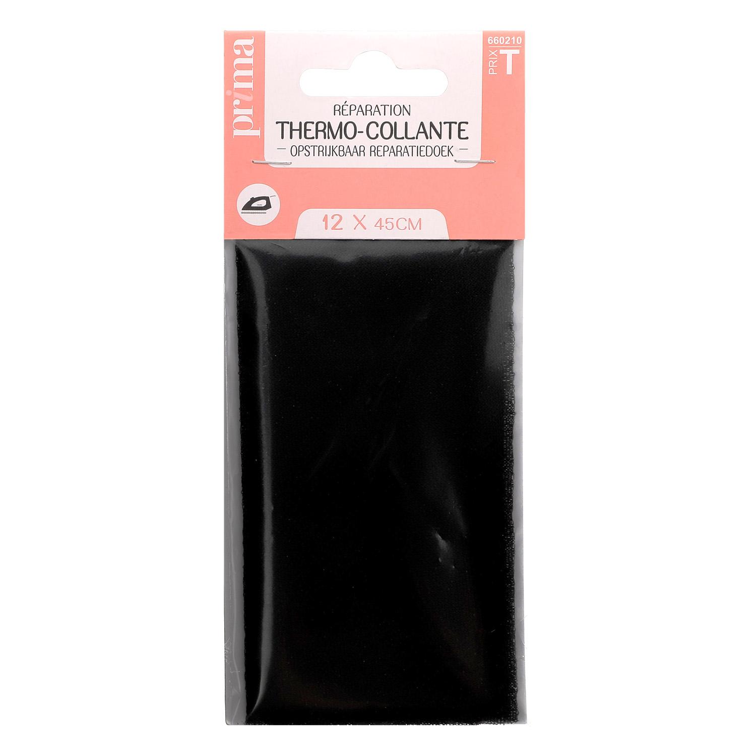 Voir la diapositive 2 : PRIMA Tissu réparation thermo-collante maille 12x45cm x1