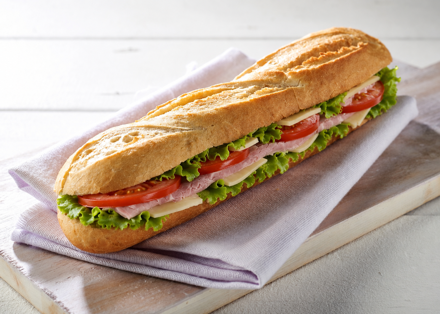 Déjeunette nature au jambon emmental crudités 230g