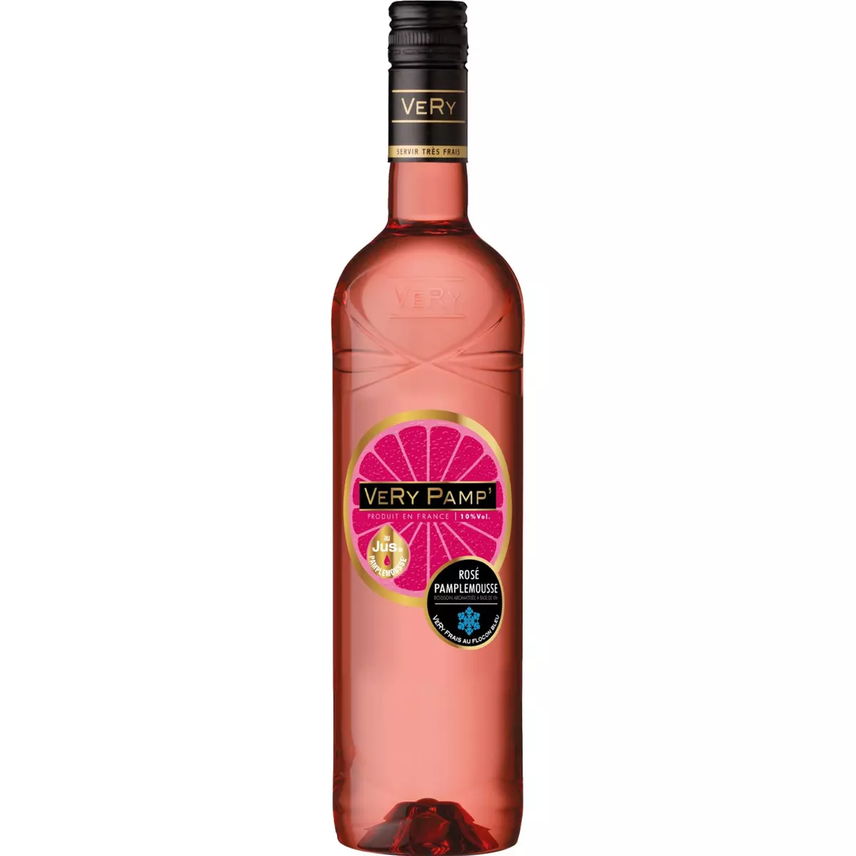 VERY Boisson à base de vin rosé et jus de pamplemousse rosé 75cl