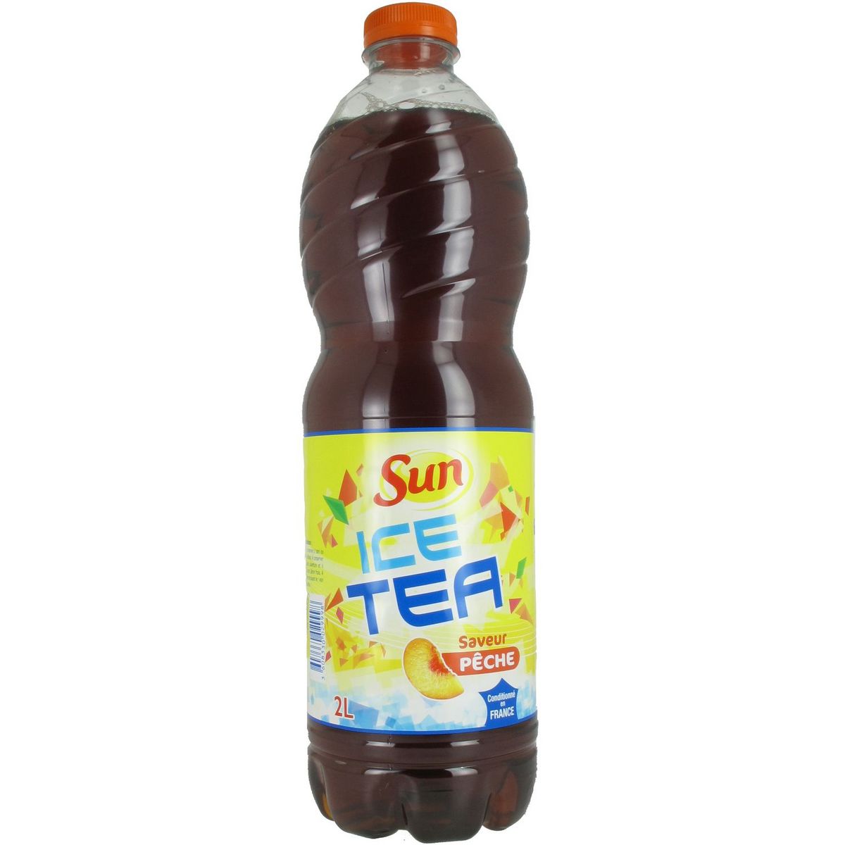 SUN Ice tea boisson aux extraits de thé aromatisée à la pêche 2l pas ...