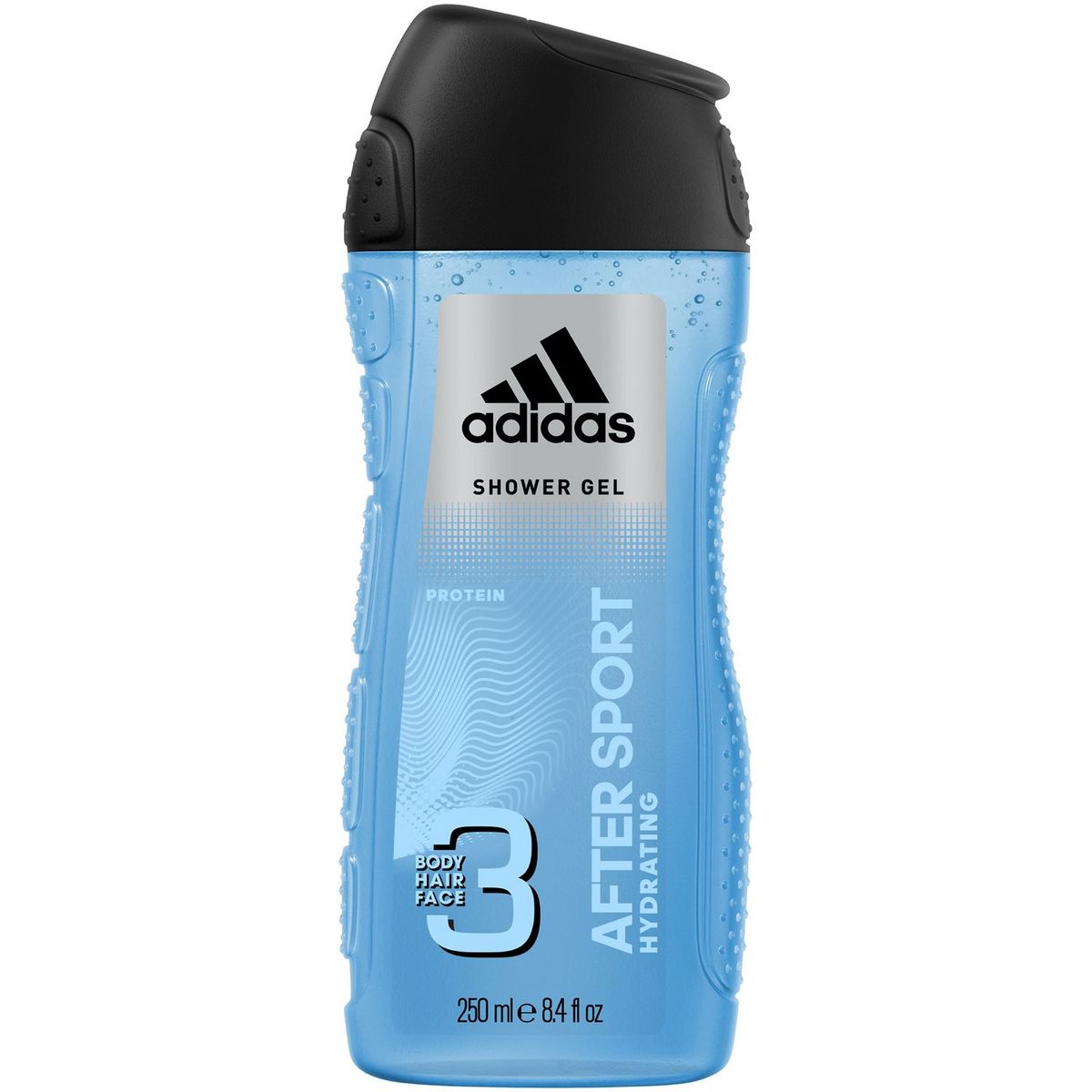 ADIDAS Gel douche after sport corps visage et cheveux 250ml