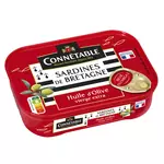 CONNETABLE Sardines de Bretagne à l'huile d'olive vierge extra 135g