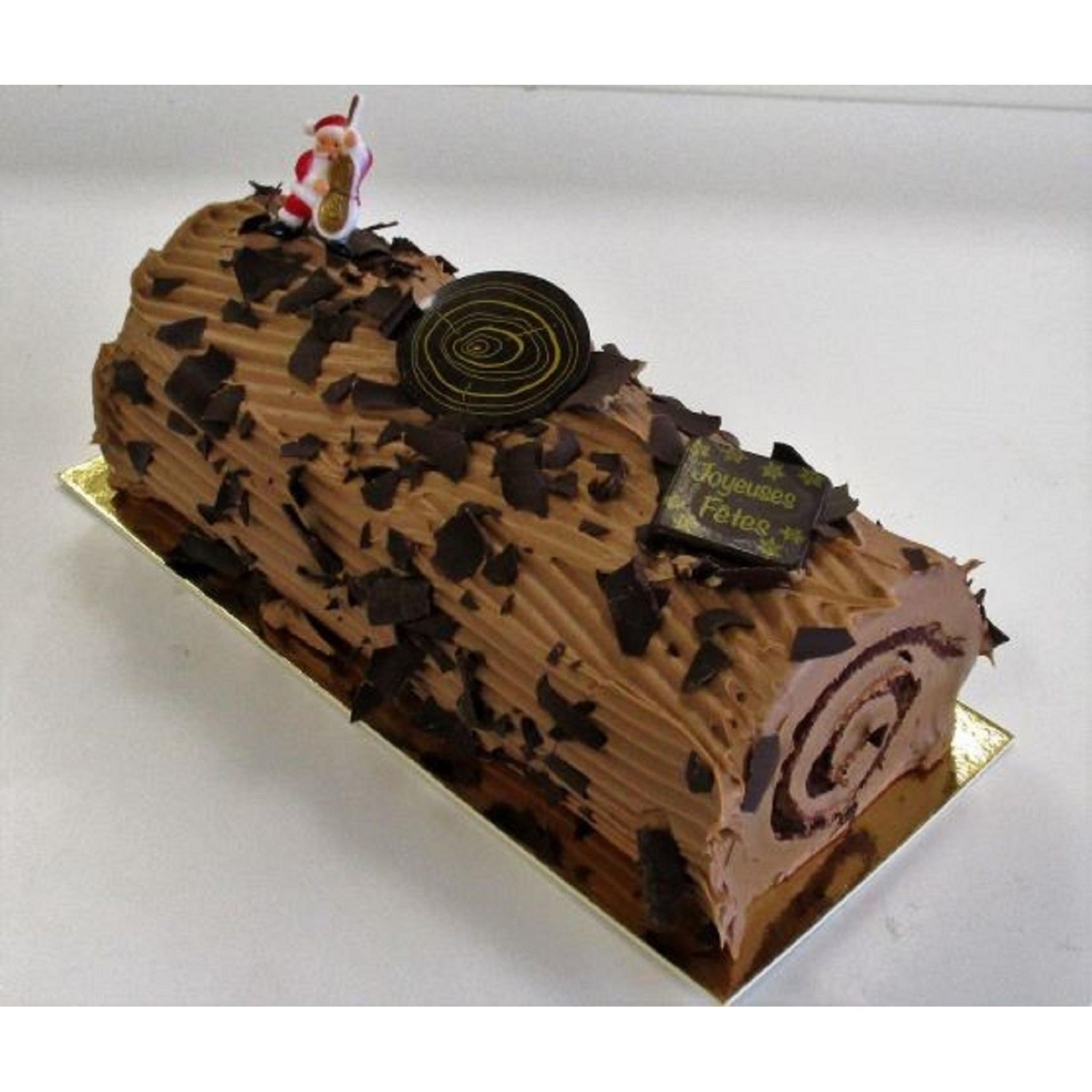 Voir la diapositive 2 : Boite buche crème au beurre chocolat 520g