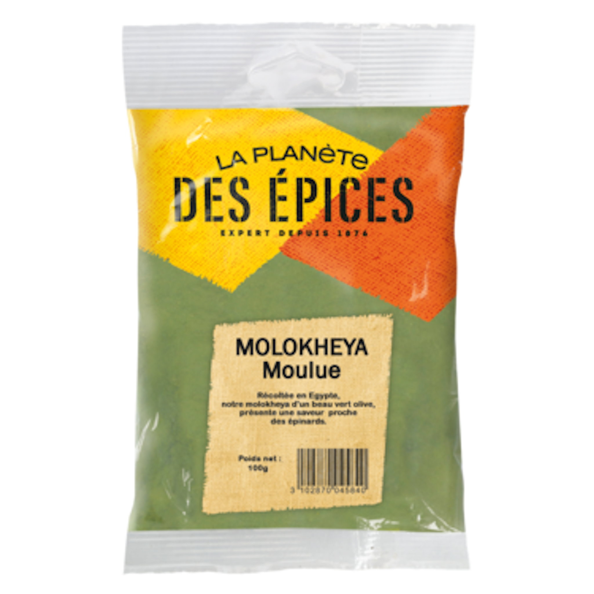 LA PLANETE DES EPICES Molokheya moulue en sachet 100g