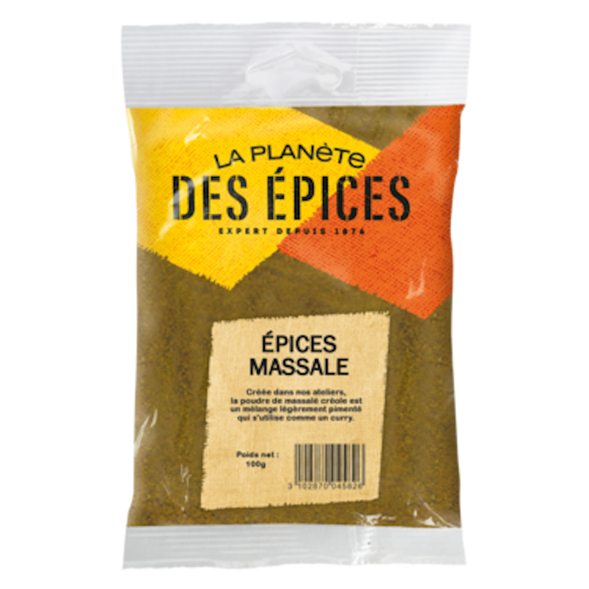LA PLANETE DES EPICES Masssale en sachet 100g