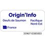 Voir la diapositive 4 : AUCHAN Oeufs de saumon du Pacifique 80g