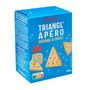 Voir la diapositive 2 : AUCHAN Biscuits salées sésame et pavot Triangl'apéro 100g