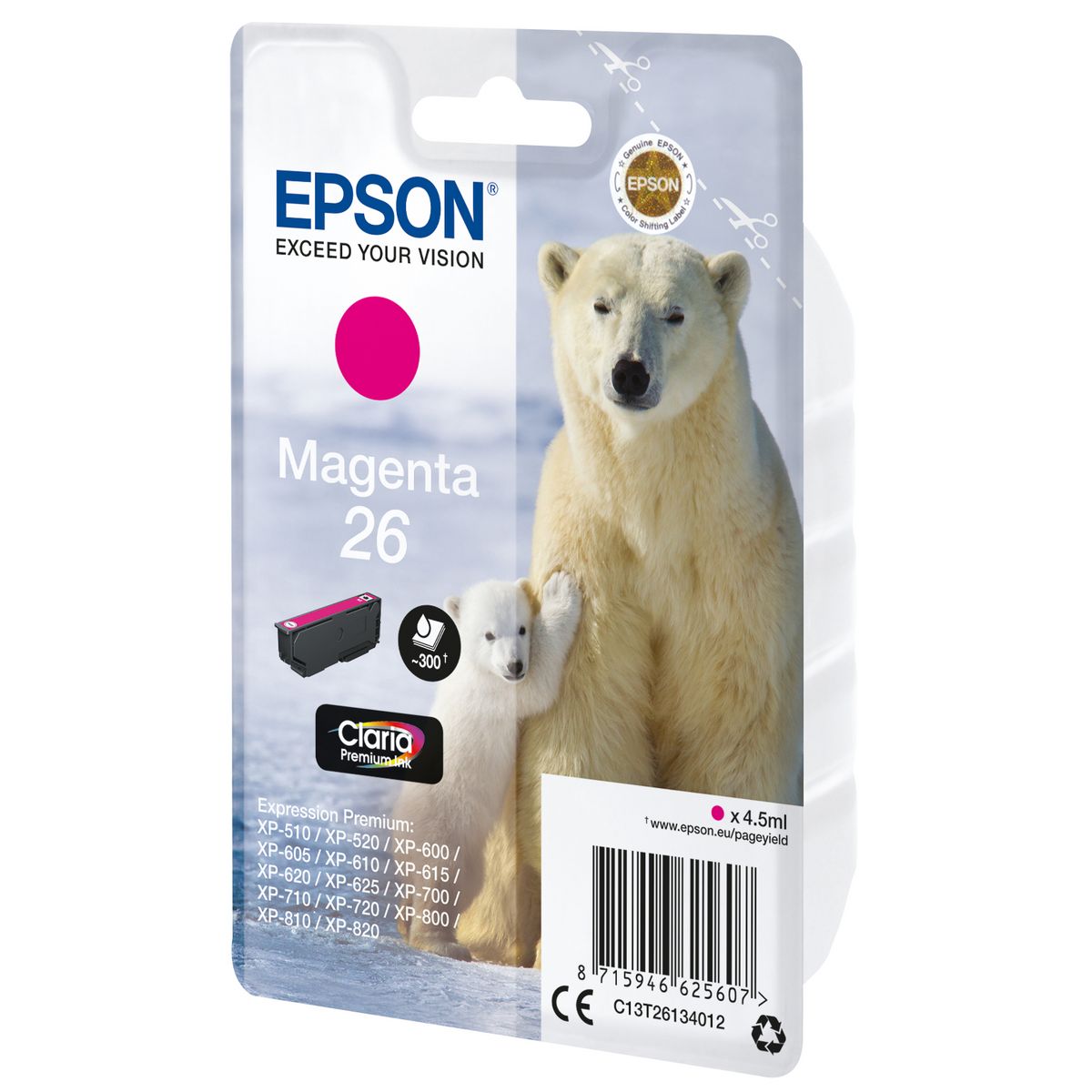 EPSON Cartouche 26 - Magenta