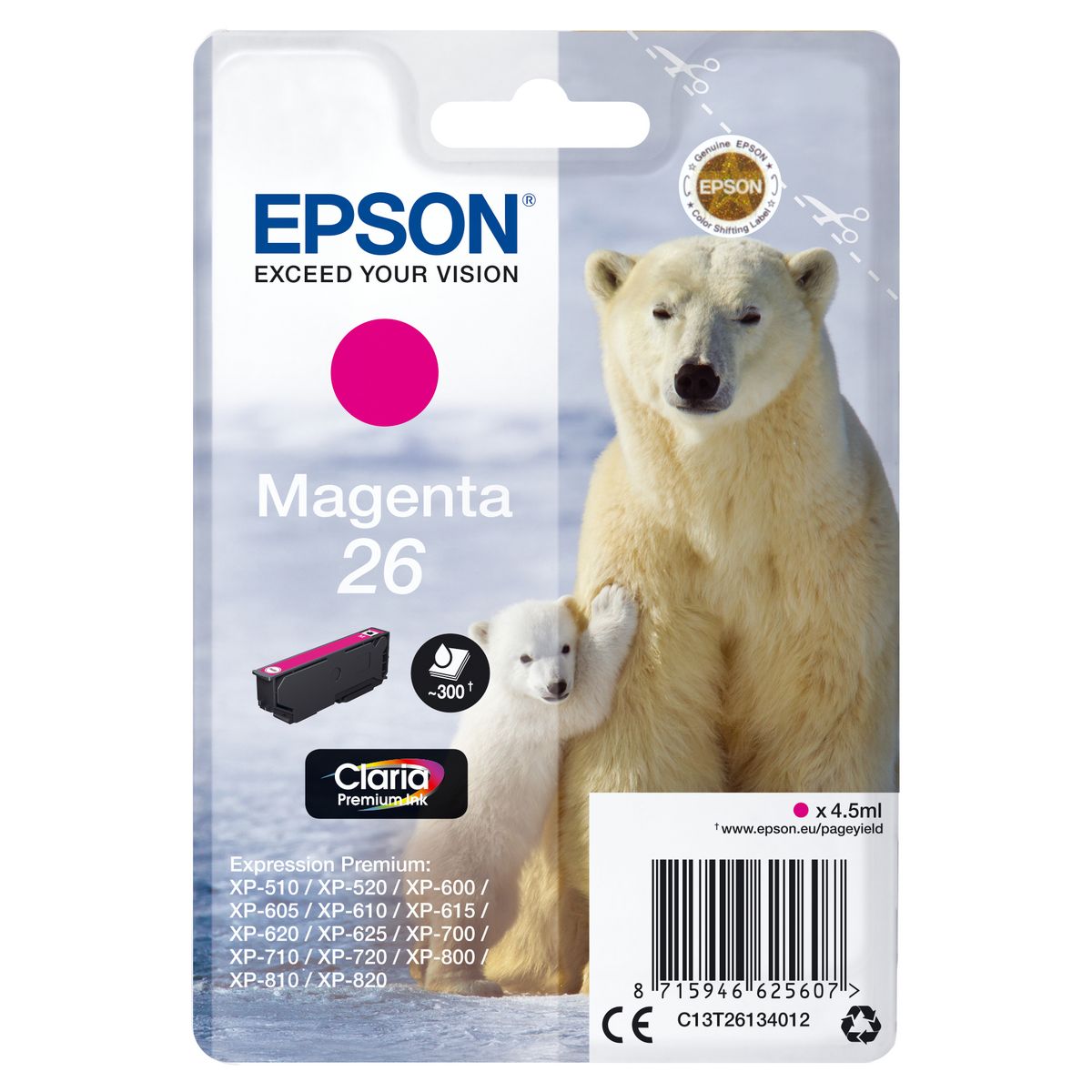 EPSON Cartouche 26 - Magenta